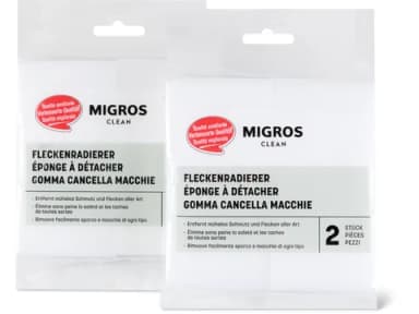 Migros Clean Fleckenradierer · 4 pz