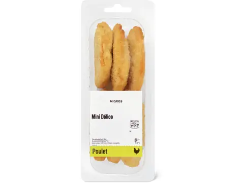 Migros Poulet Schnitzel Delice Mini 360g