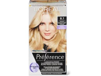 Préfèrence Hair color