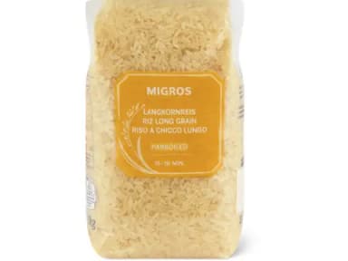 Migros Langkornreis parboiled 1kg