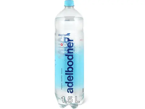 Adelbodner Mineralwasser Aus der Region, prickelnd 1.5l