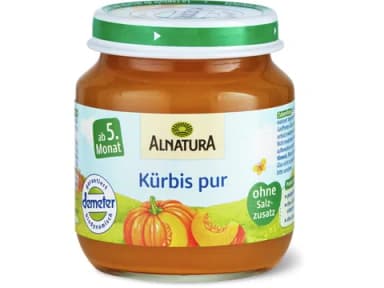 Alnatura Kürbis pur Brei 125g