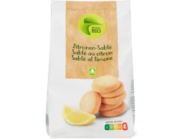 Zitronen Sablé