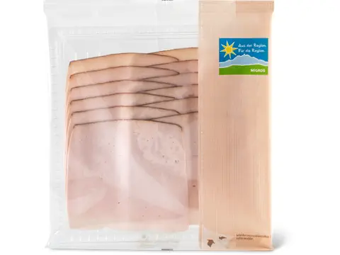 Fleischkäse in Scheiben