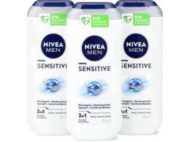 Nivea Duschgel Sensitive 3x250ml
