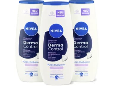 Nivea Dusche Derma Control 3x250ml