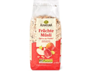 Alnatura Fruit muesli Organic, no added sugar 750g