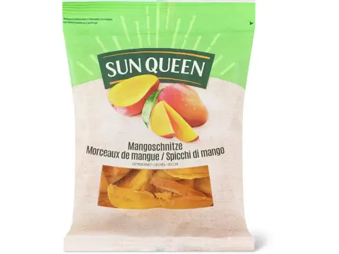 Spicchi di mango essiccati