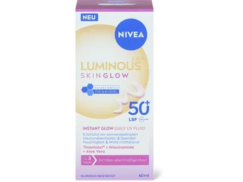 Nivea Fluido viso quotidiano Luminous Skin Glow SPF 50 40ml