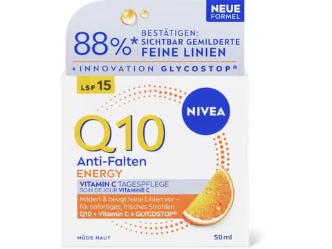 Nivea Q10 Energy crema giorno antirughe SPF 15 50ml