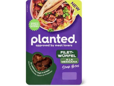 Planted Cubetti di filetto alla messicana 180g