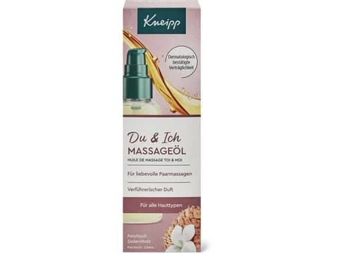 Kneipp Du & Ich Massageöl Patchouli & Zedernholz 100ml
