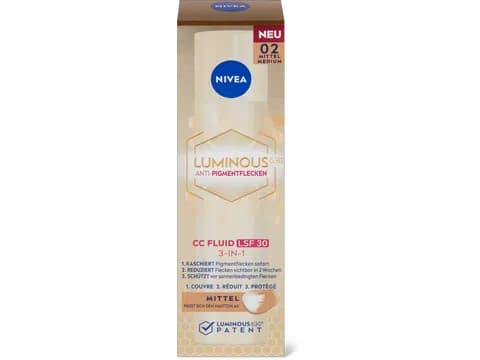 Nivea 3-IN-1 CC Fluid Medio, IP 30 40ml