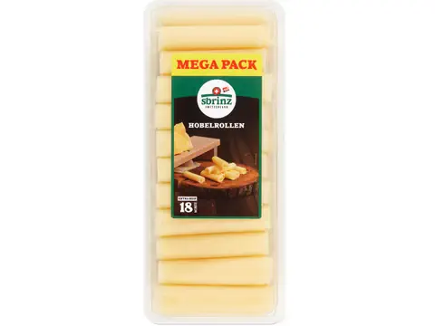 Hartkäse gehobelt