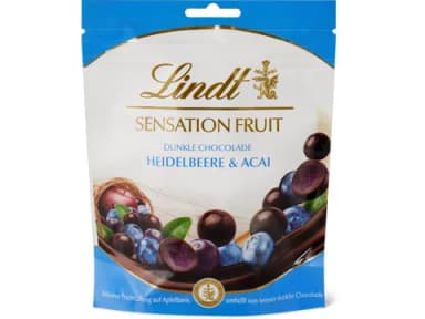 Lindt Sensation Fruit Heidelbeere & Acai 150g