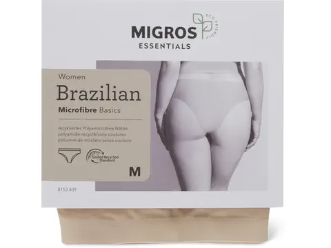 Women's microfibre Brazilian briefs