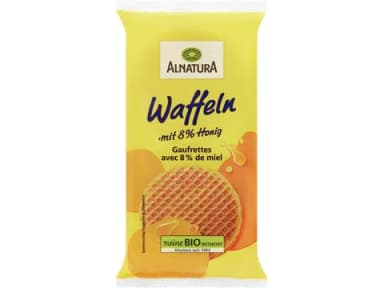 Alnatura Waffeln Bio, mit 8% Honig 175g