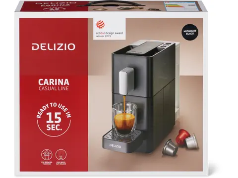 Macchina per caffè in capsule Carina black