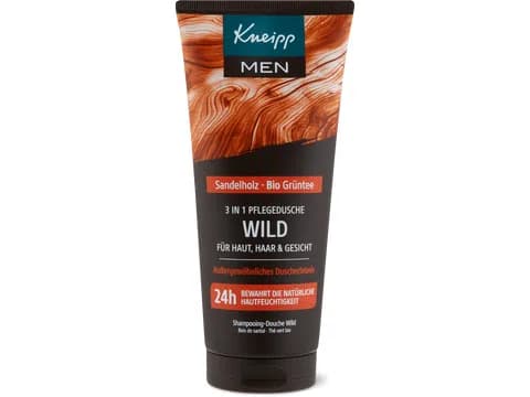 Kneipp Gel doccia Wild 3in1 Sandalo e tè verde 200ml