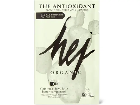 The Antioxidant Sheet Mask vegano