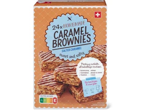 Caramel Brownies Salted Caramel