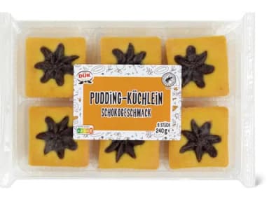 Pudding Küchlein Schoko