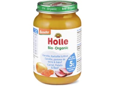 Holle Karotten-Kartoffel-Brei mit Rind 190g