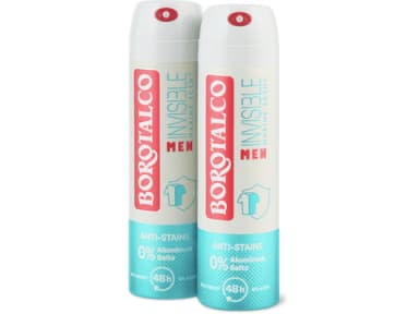 Borotalco Déodorant spray Invisible Fresh 2x150ml