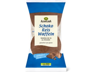 Alnatura Organic Milk Chocolate Rice Cakes 100g
