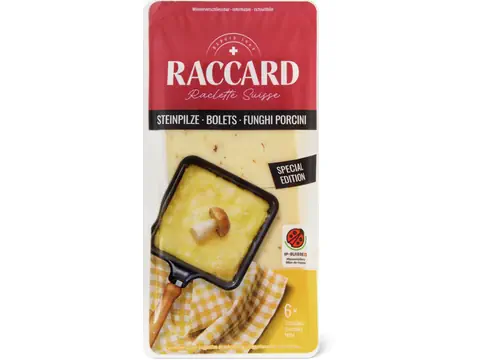 Raccard Raclette Steinpilz Special Edition · 240 g