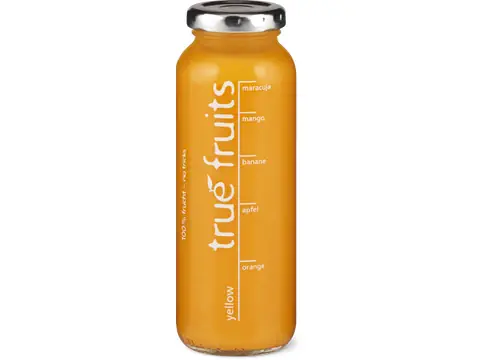 true fruits Yellow smoothie assorted 250ml