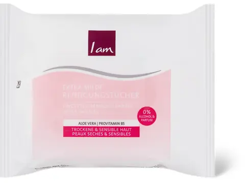 Extra-gentle make-up removal wipes, fragrance-free