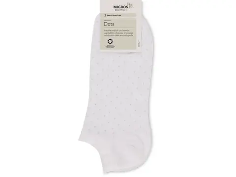 Women's Dots footie socks