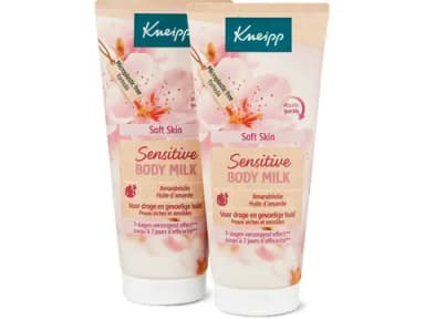 Kneipp Sensitive Bodymilk Soft Skin fleur d'amandier 2x200ml