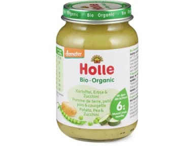 Holle Kartoffel-Erbsen-Zucchini-Brei 190g