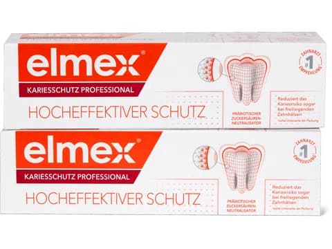 Elmex Dentifricio protezione carie 2x75ml