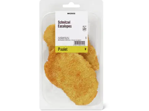 Migros Pouletschnitzel paniert 100g