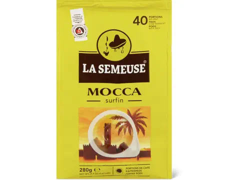 La Semeuse Mocca Surfin 40 Kaffeepads 44mm