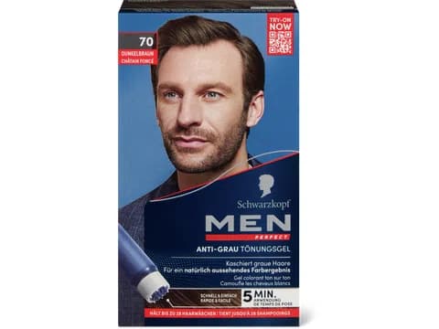 Schwarzkopf Gel colorante Men Perfect 70 castano scuro 1