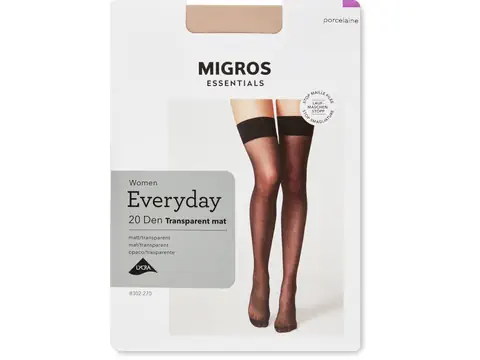 Women's Transparent Mat hold-ups