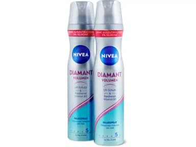 Nivea Spray coiffant Diamant Volume tenue ultra forte 2x250ml