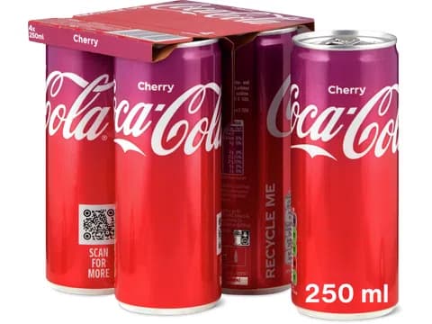Coca-Cola Cherry 4x250ml