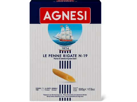 Agnesi Penne Rigate Nr. 19 · 500 g