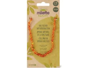 Ambre naturel de la Baltique 6-18 mois