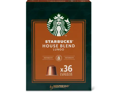 Starbucks House Blend Lungo Nespresso 36 Kapseln