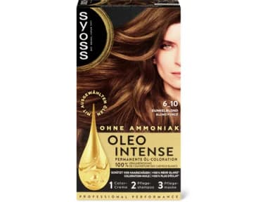 Permanent dark blonde hair dye