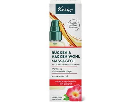 Kneipp Olio da massaggio per schiena e collo 100ml