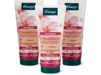 Kneipp Baume de douche Fleurs d'amandier 3x200ml