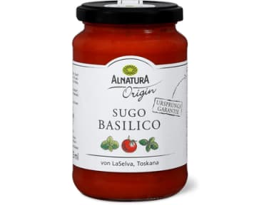 Alnatura Basil sauce Organic 340g