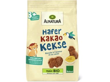 Alnatura Organic oat and cocoa biscuits, from age 3 125g